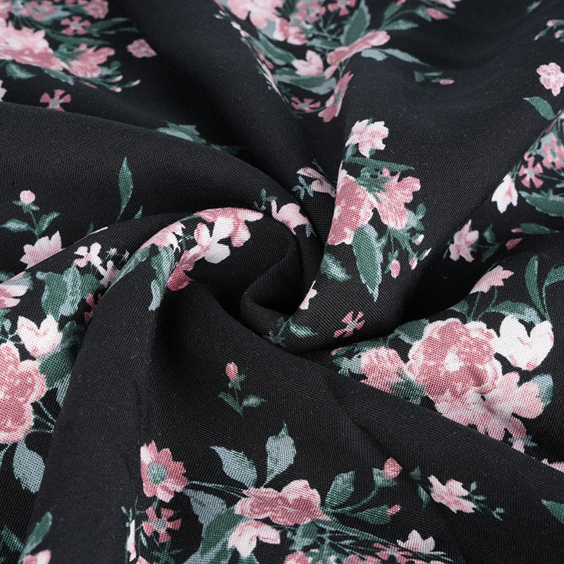 Rayon Printed Woven Tela