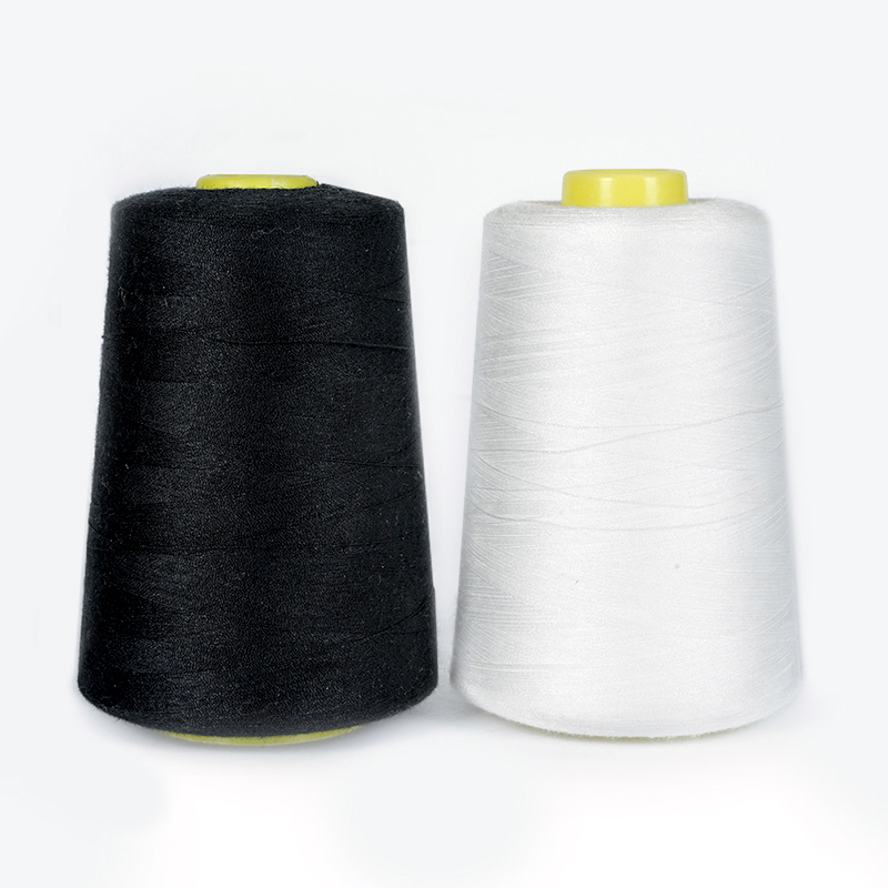Polyester sewing thread