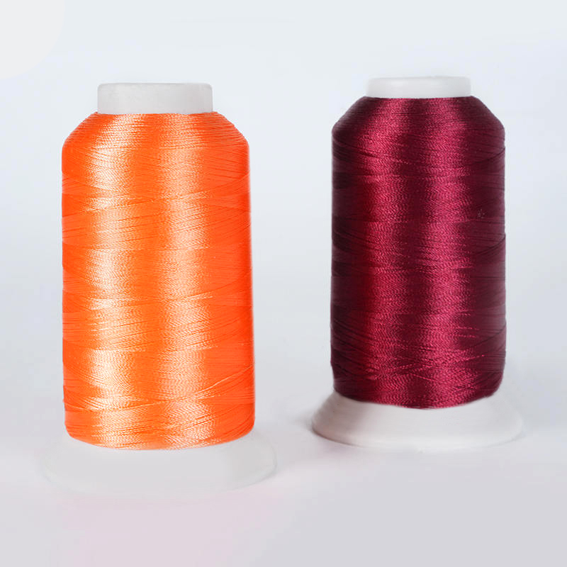 Polyester na pagbuburda ng thread